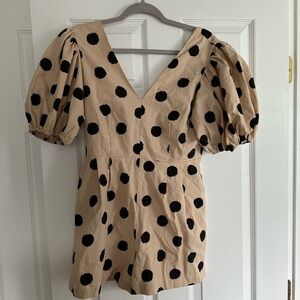 Polka Dot Romper